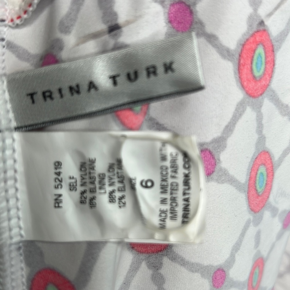 Trina Turk Swim Tankini S6 - Picture 5 of 6